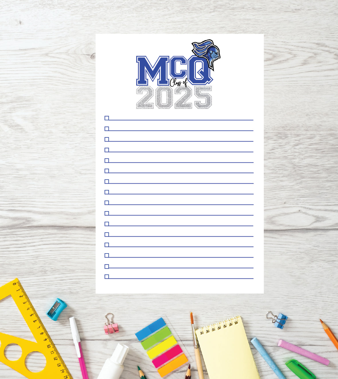 McQueen High Class Notepad