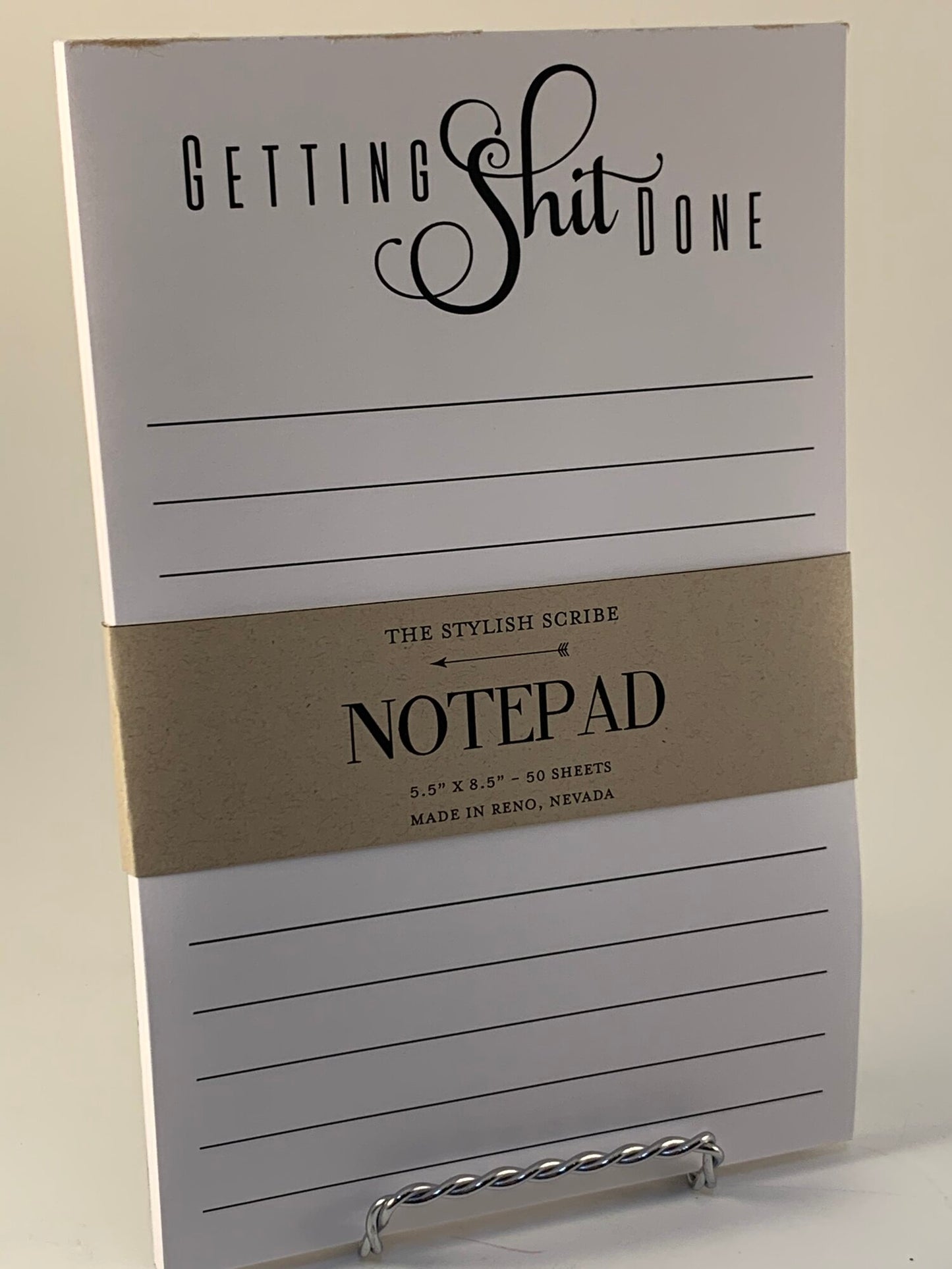 Getting Sh*t Done Notepad