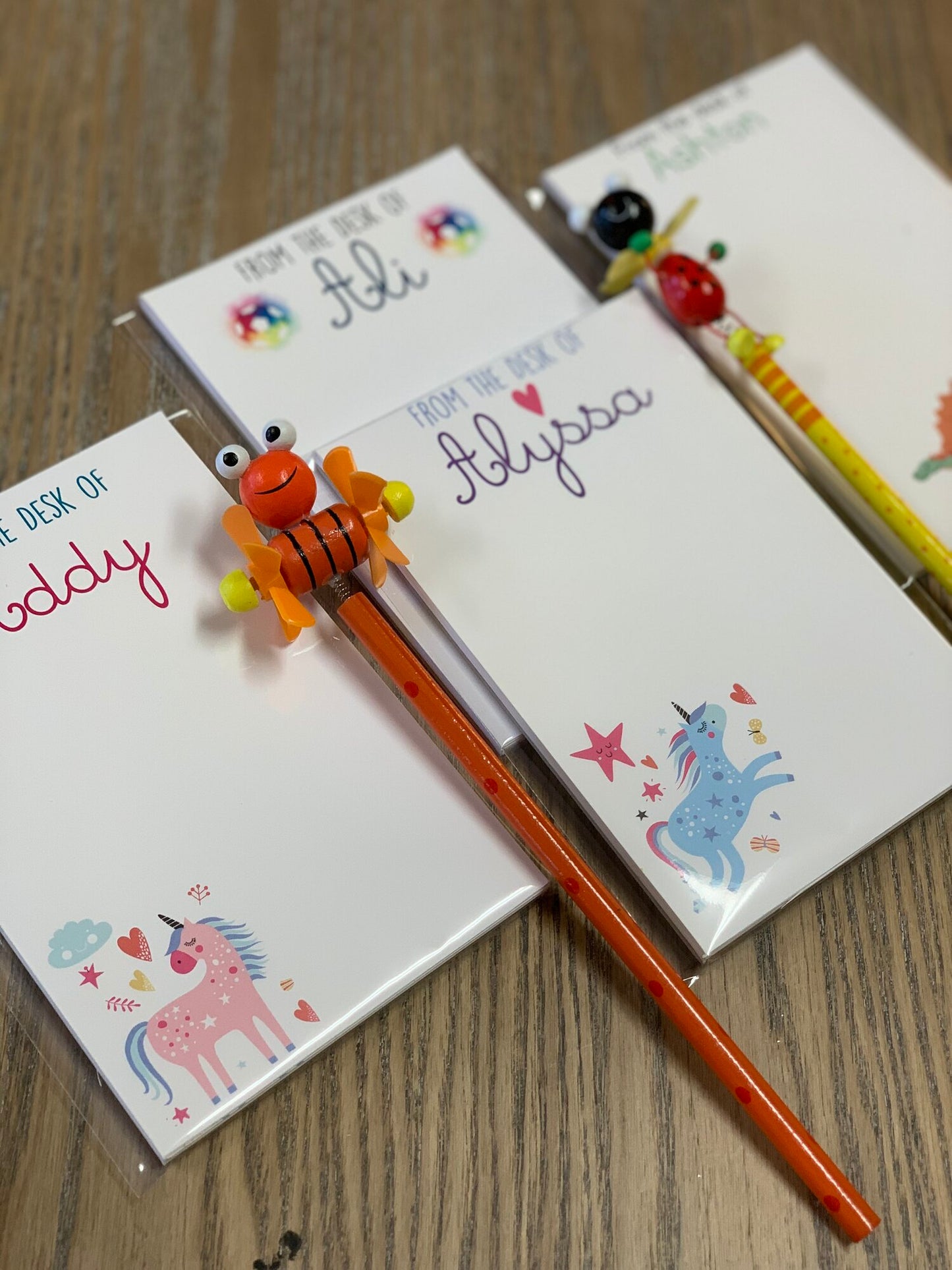 Custom Desk of Notepads
