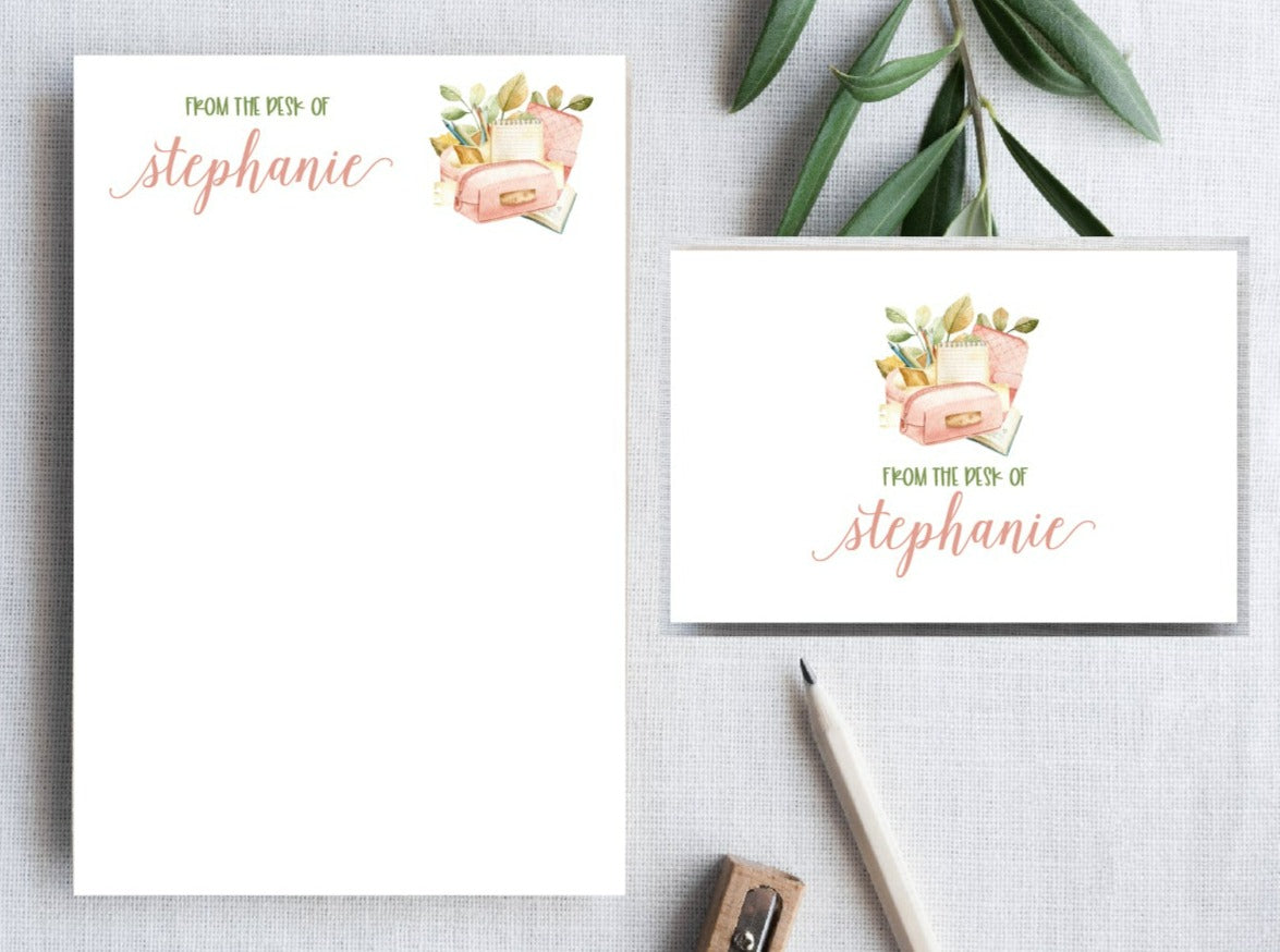 Personalized Stationery Set
