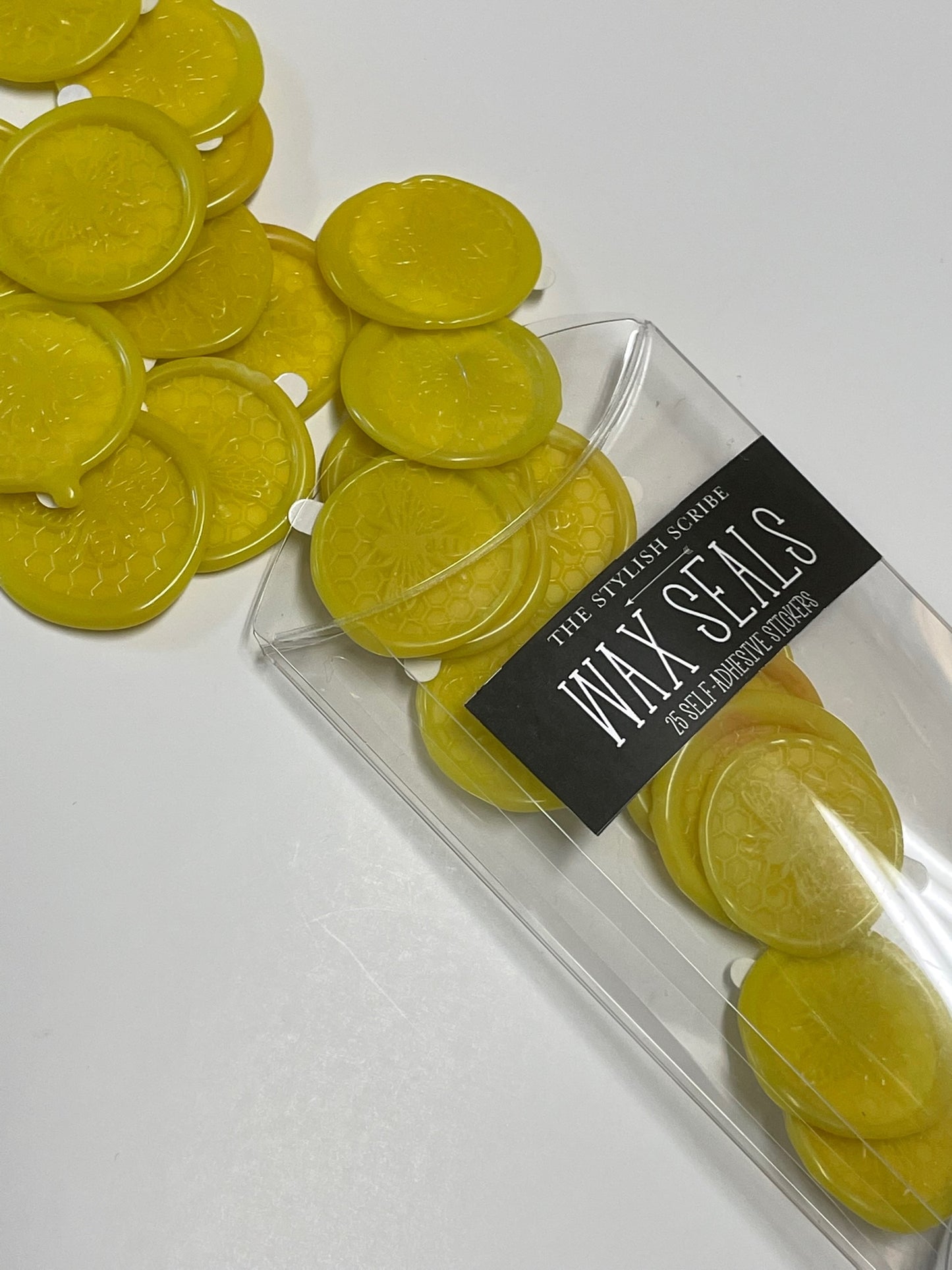 Bee Honeycomb Wax Seal Stickers