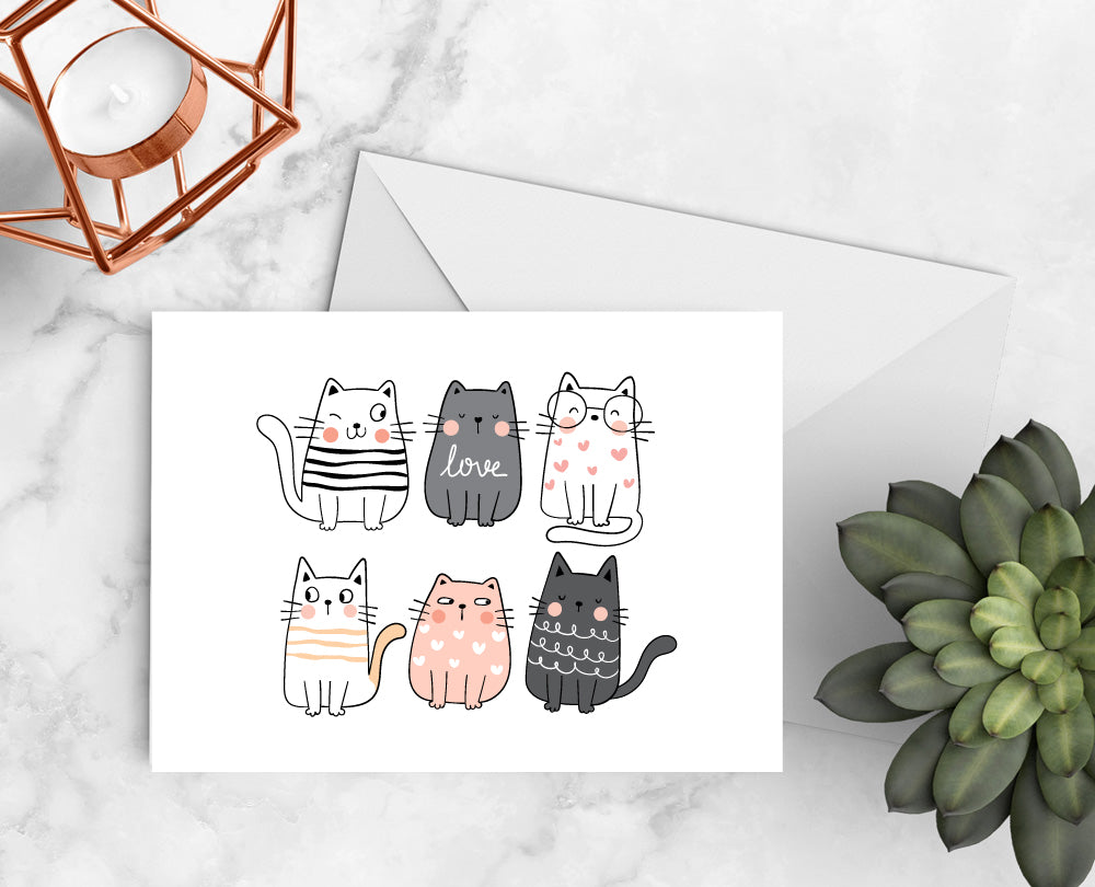 Cat Notecards