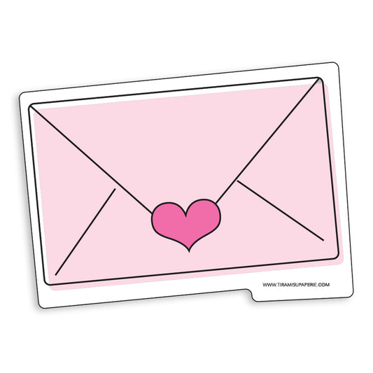 Pink Envelope Sticker