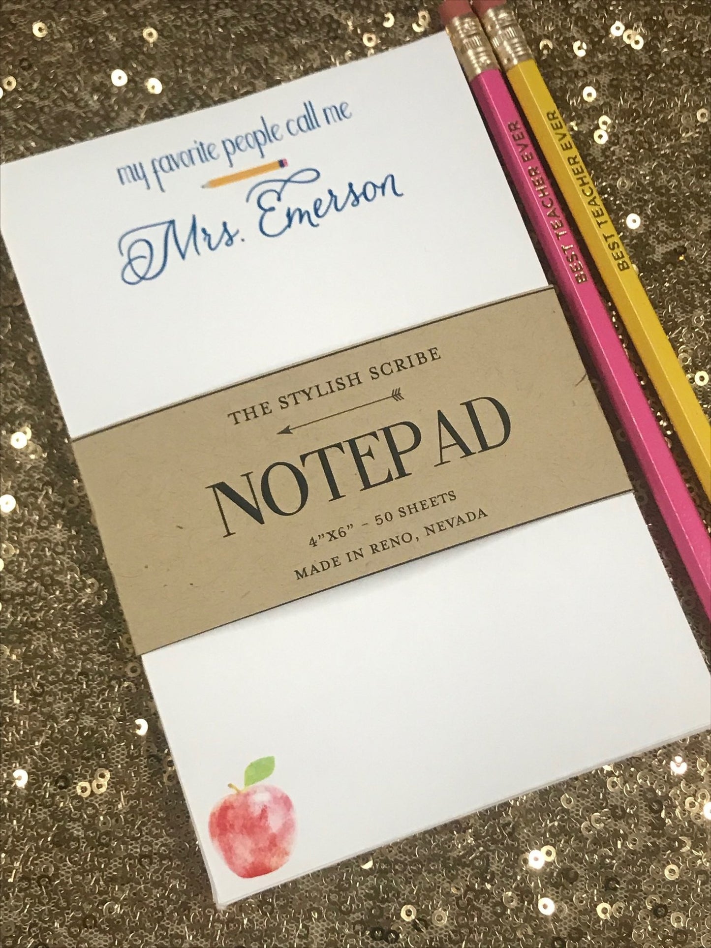 Favorite People Notepad