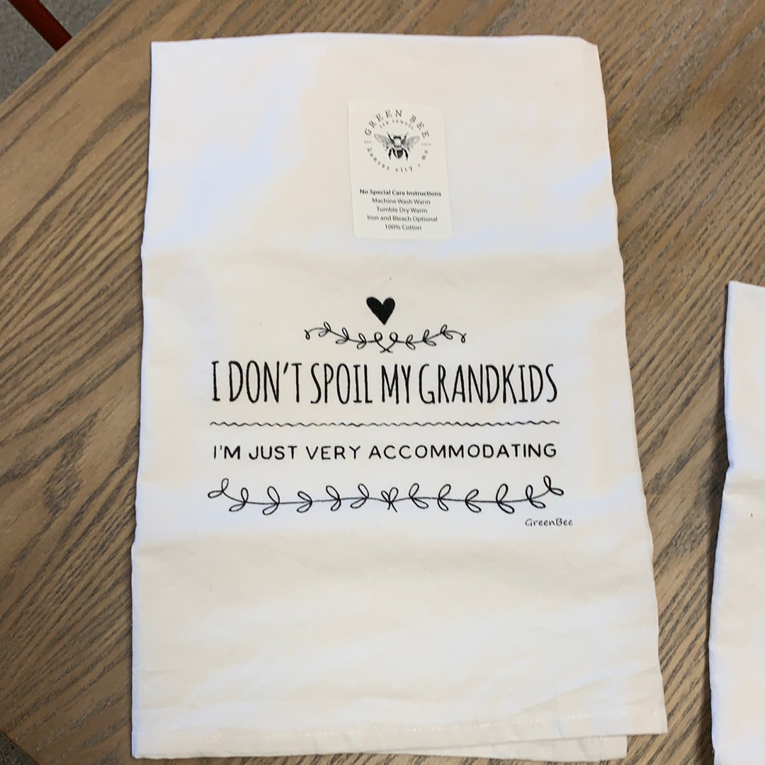 Spoil my Grandkids towel