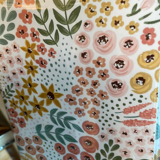 Blush Floral Dot Journal