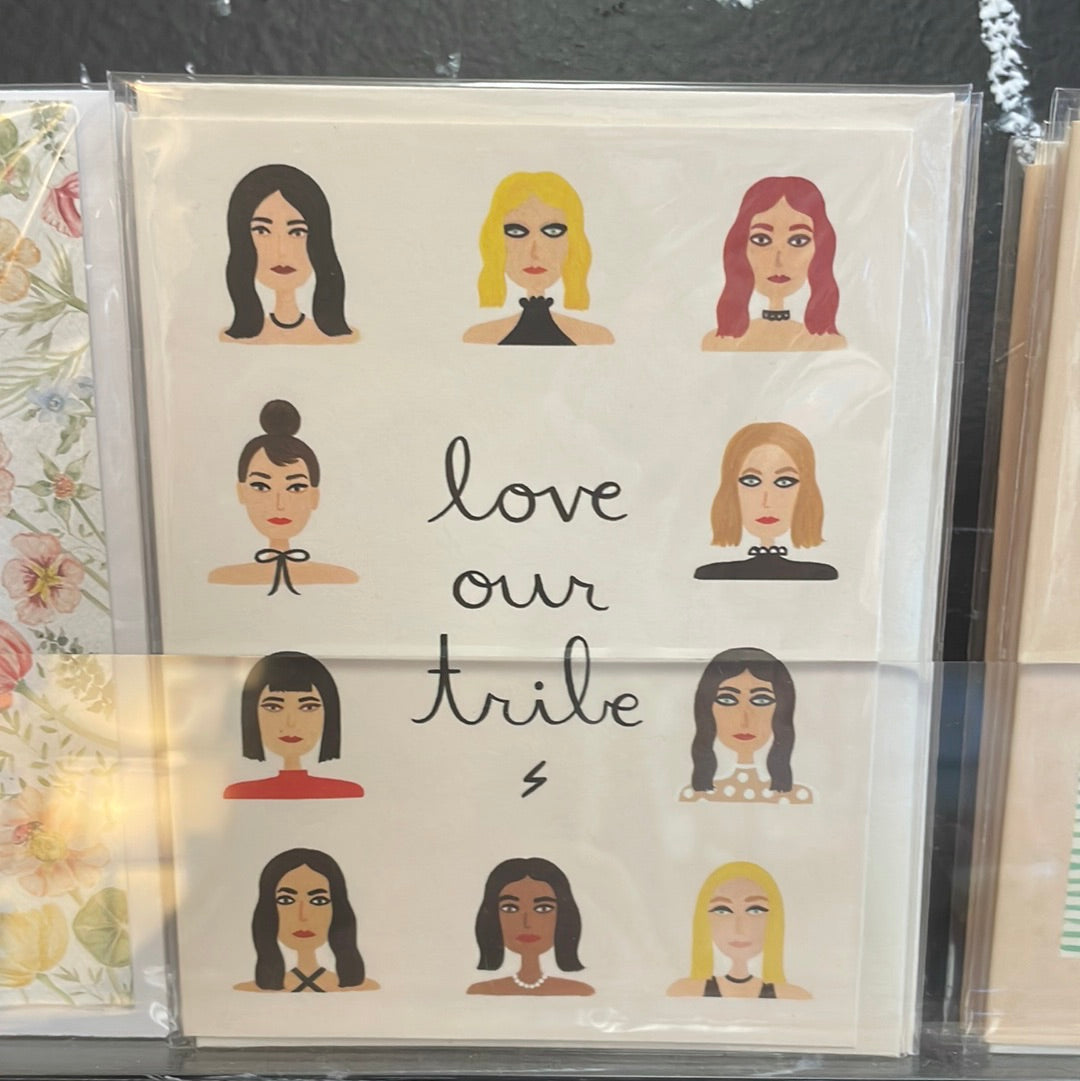 Love our tribe card