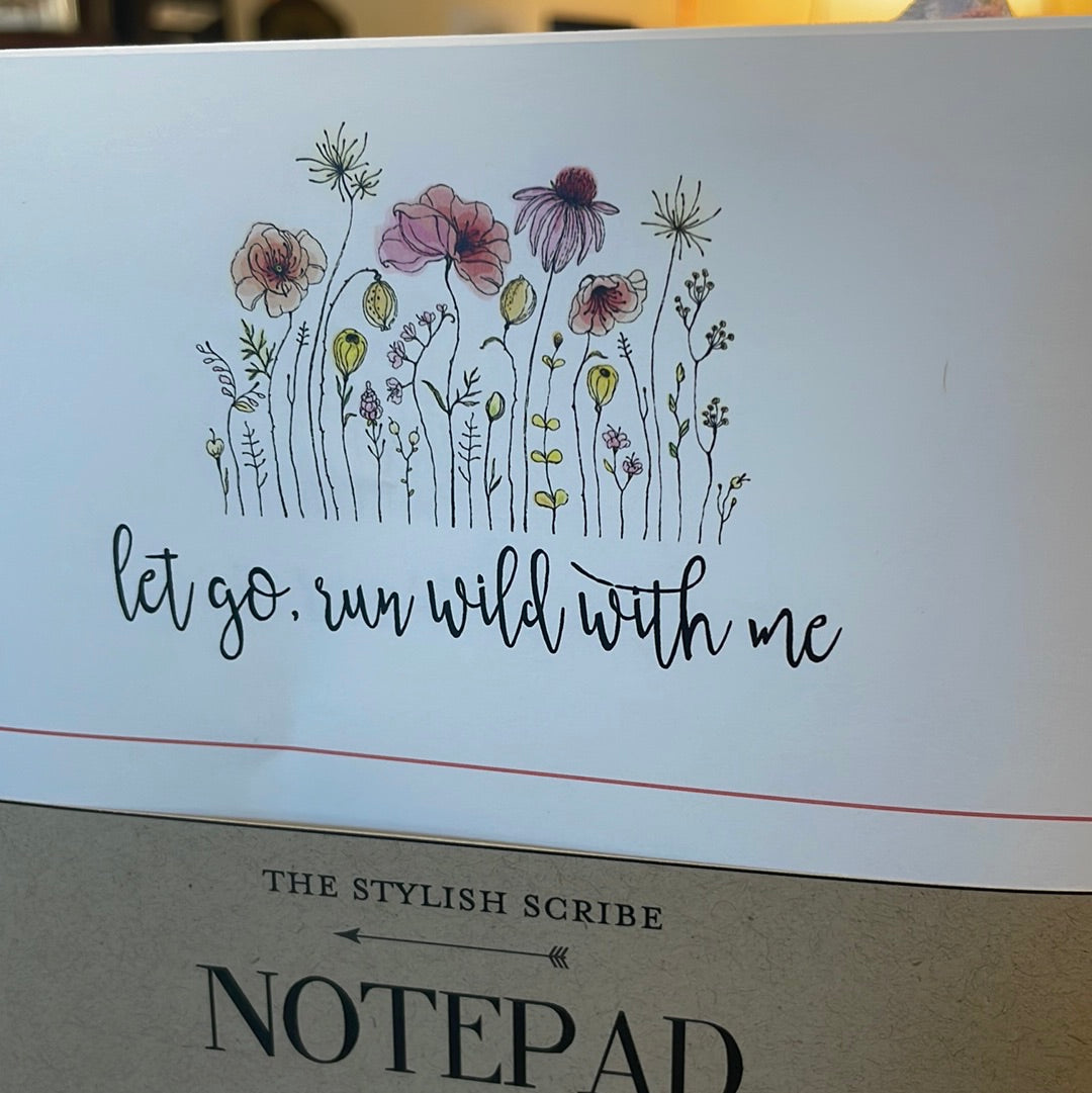 Wildflower Notepad