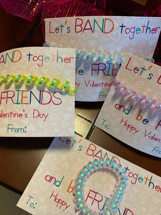 Elastic bracelet Valentines