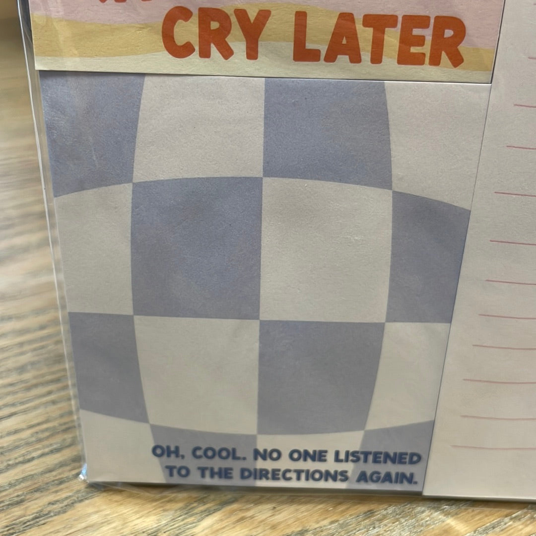 Teacher combo notepad funny