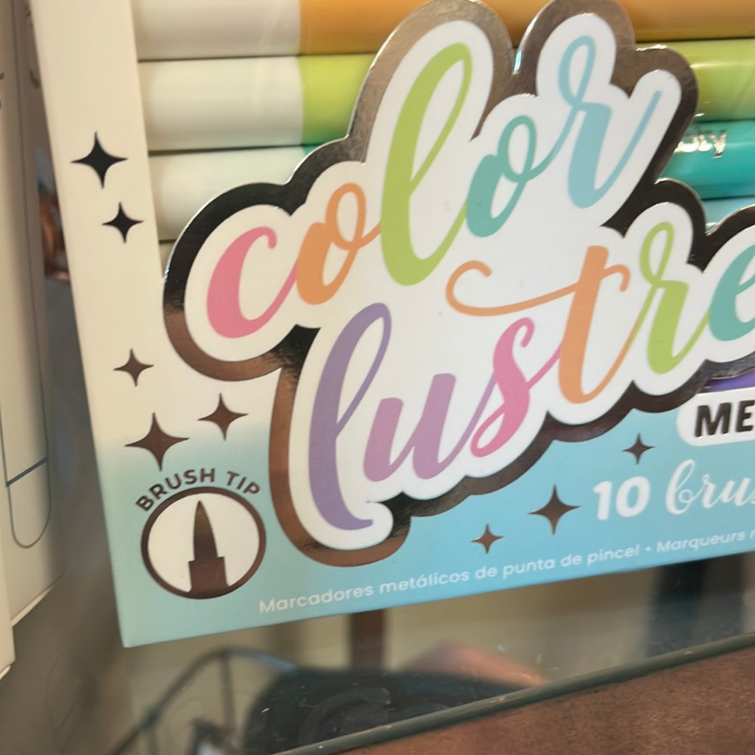 Metallic Brush Markers