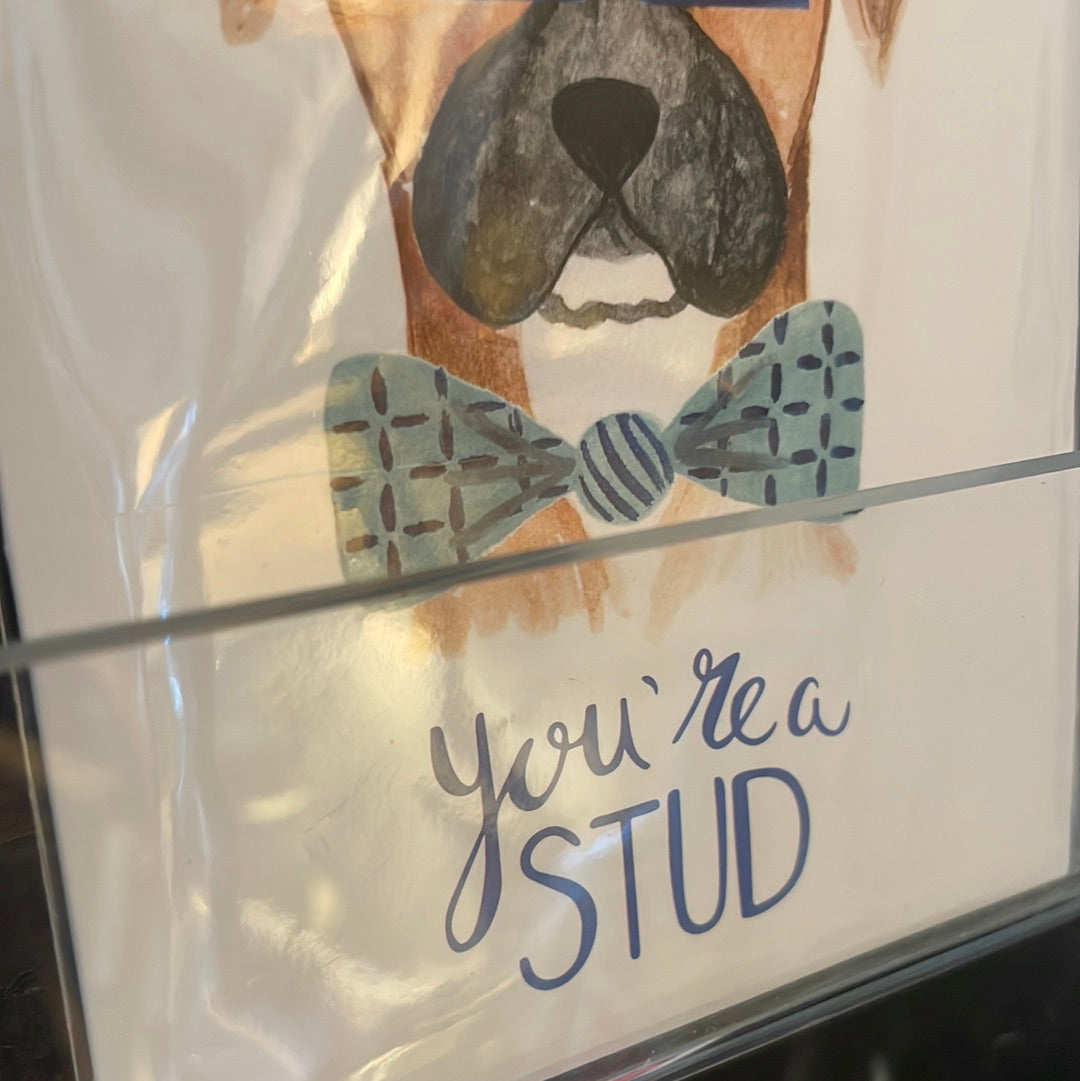You’re a Stud Card