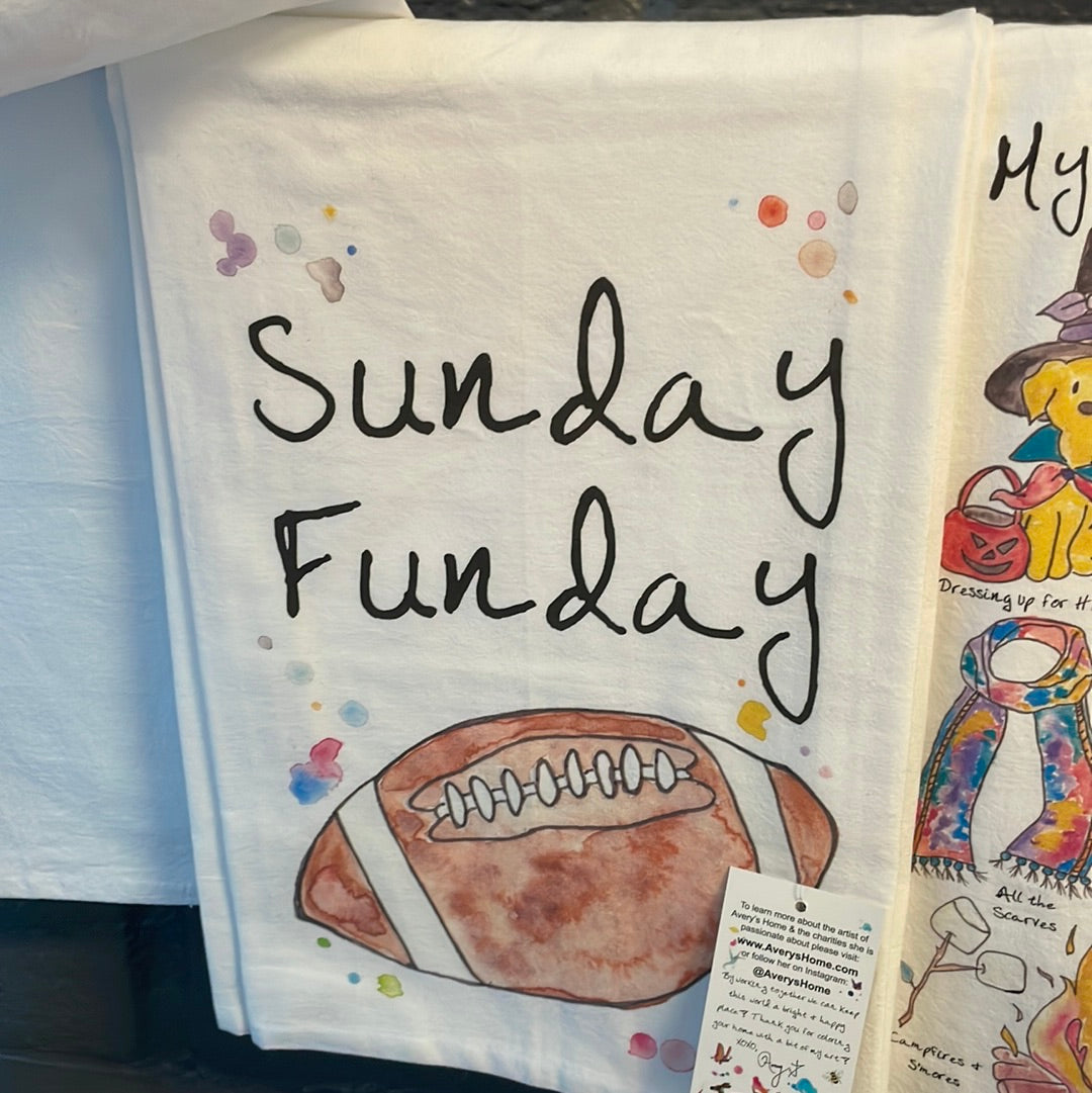 Sunday Funday Towel