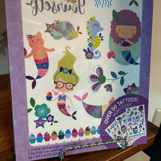 Mermaid Temporary Tattoos