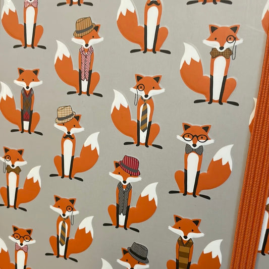 Fox embossed Journal