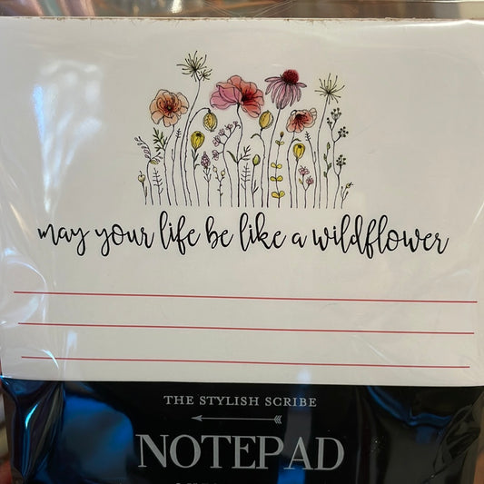 Wildflower Notepad