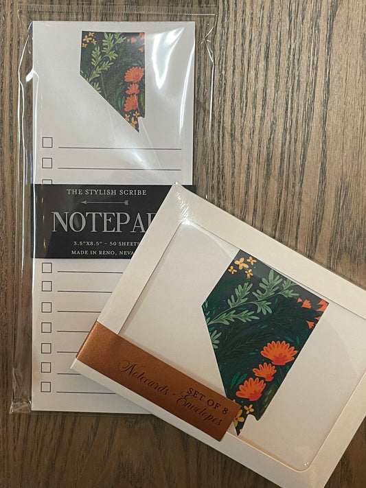 Nevada Stationery set
