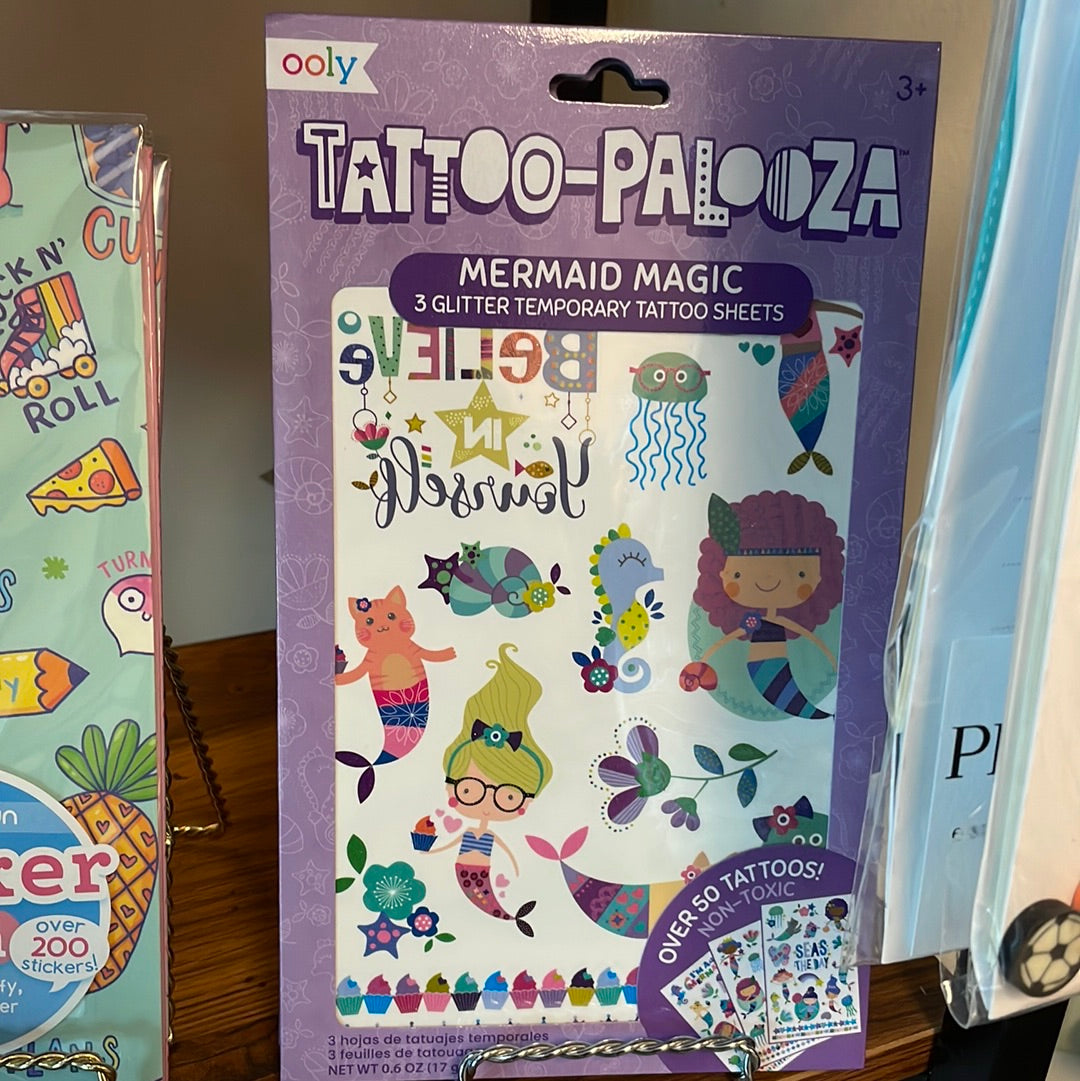 Mermaid Temporary Tattoos