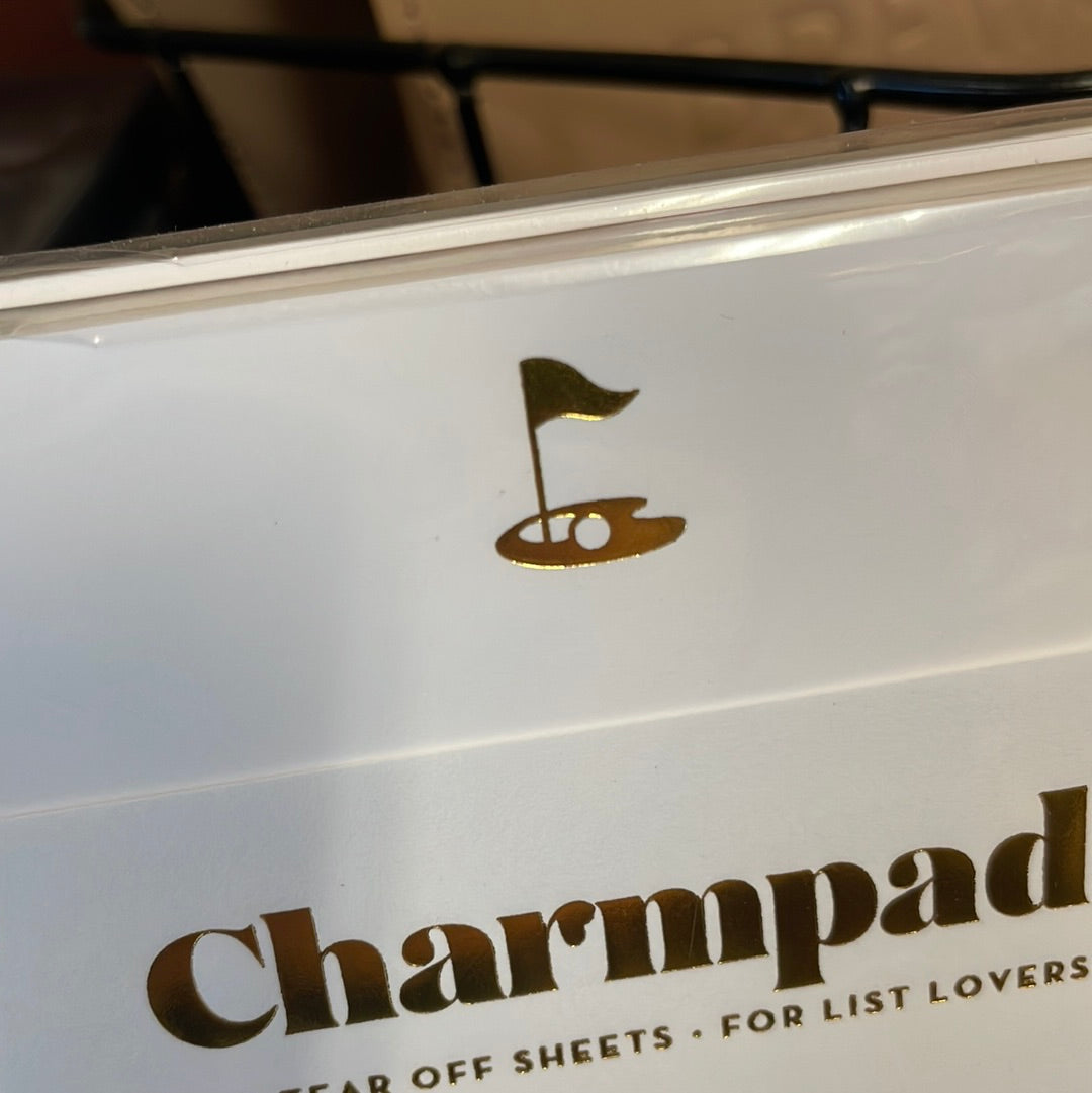 Golf tear off Notepad