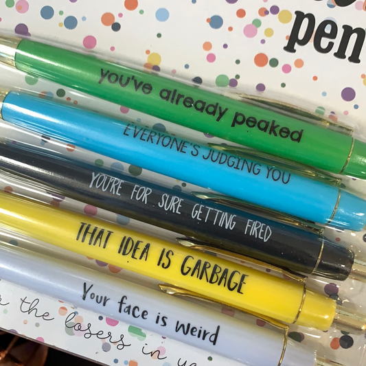 Demotivational Pen Set