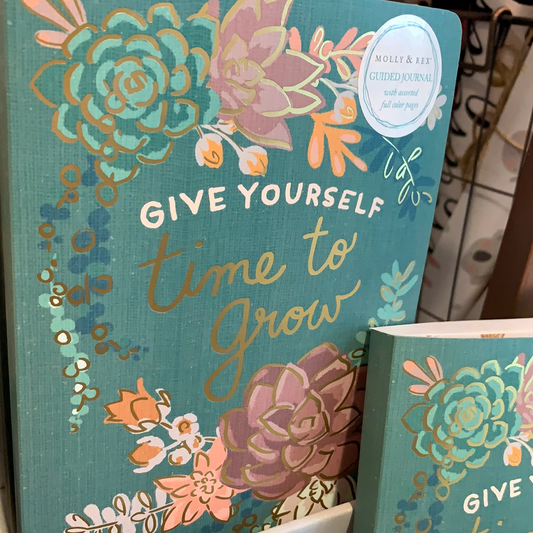 Give Yourself Time to Grow notebook