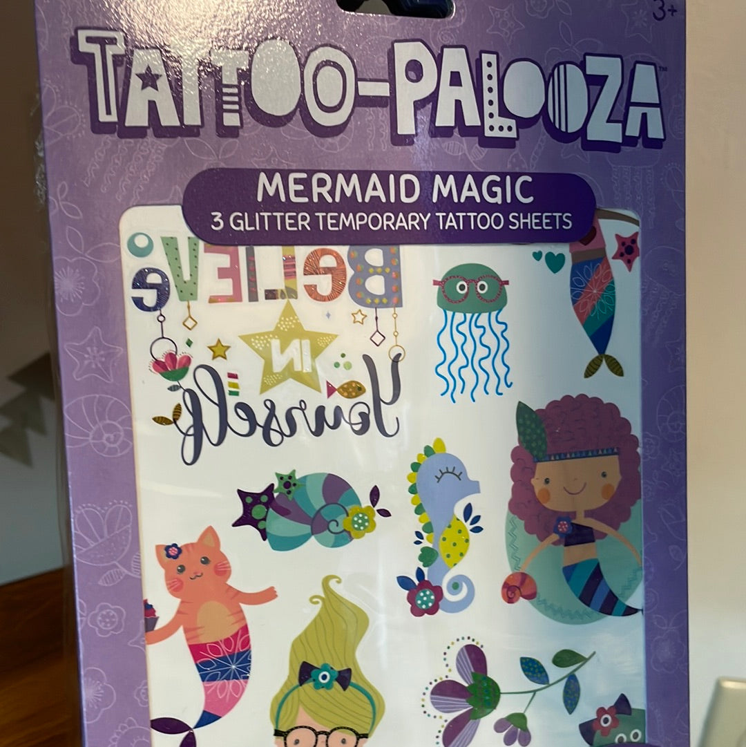 Mermaid Temporary Tattoos