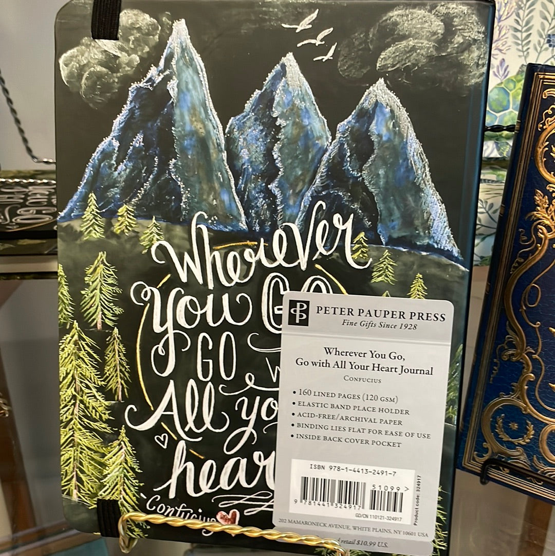 Mountain embossed Journal