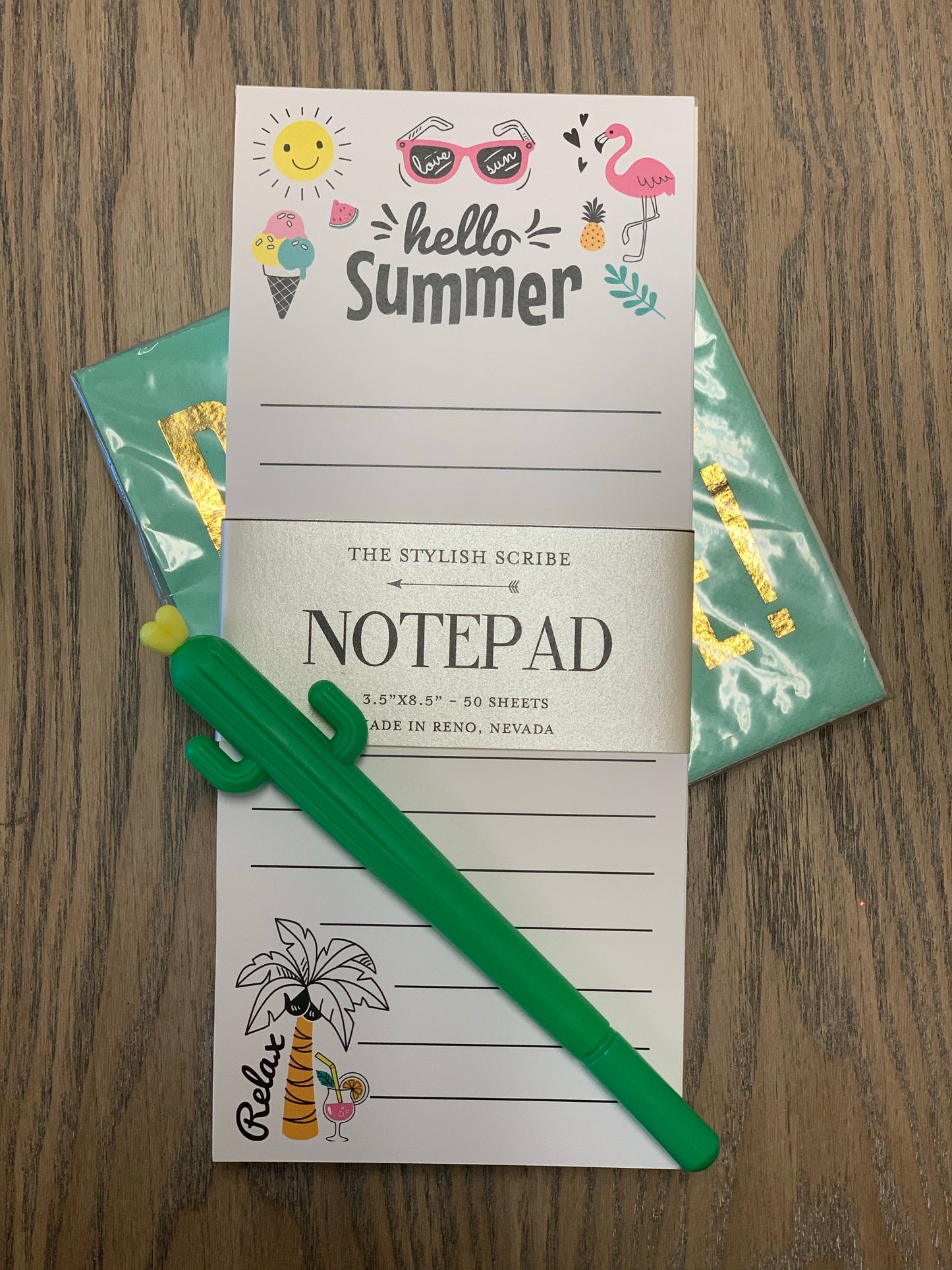 Summer Fun Notepad