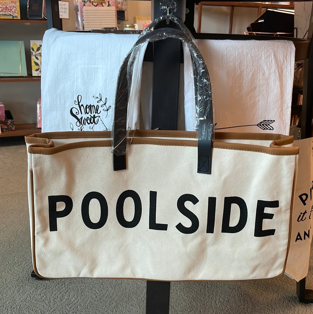 Poolside Canvas Tote