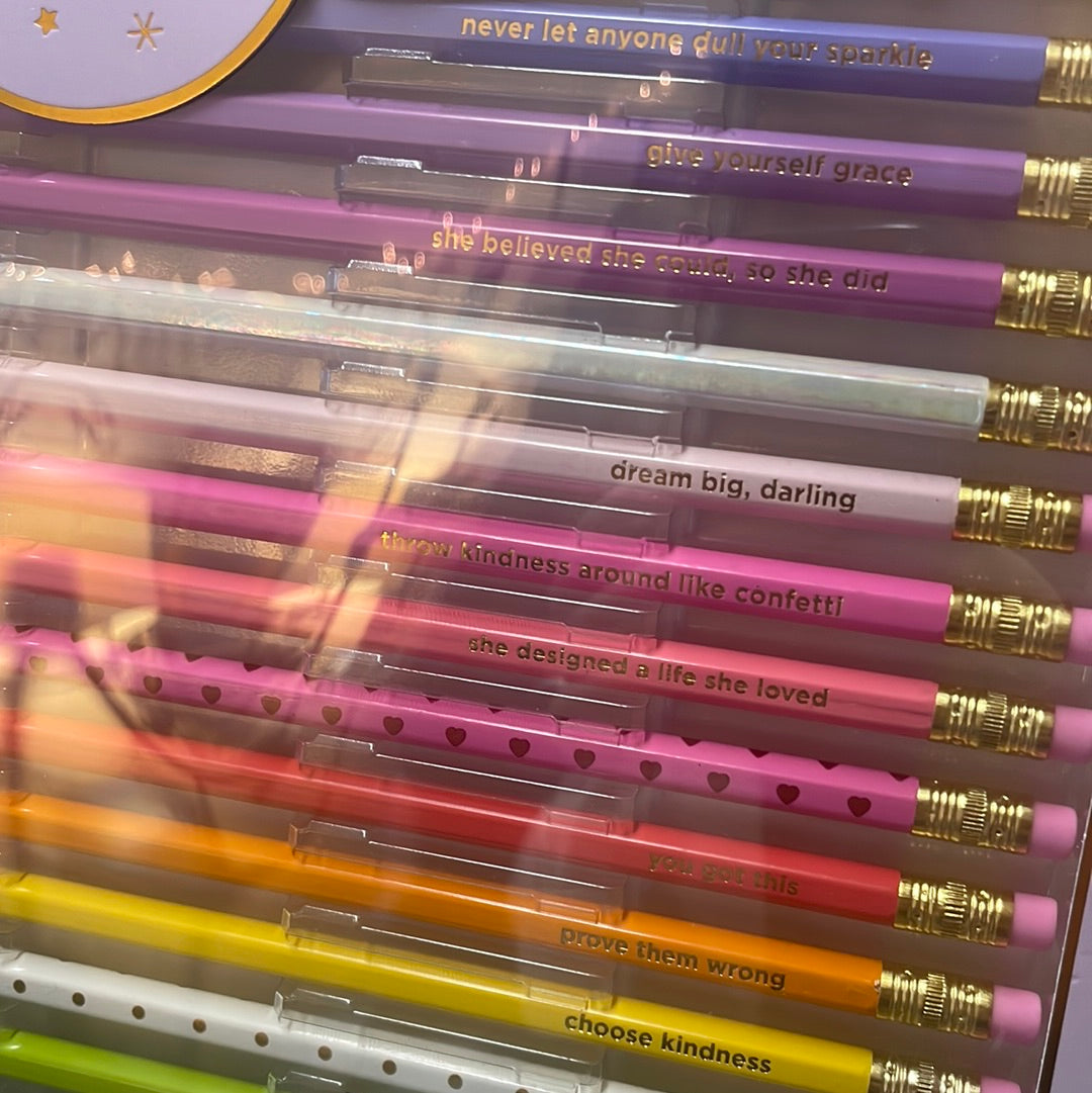 Rainbow Pencil Set