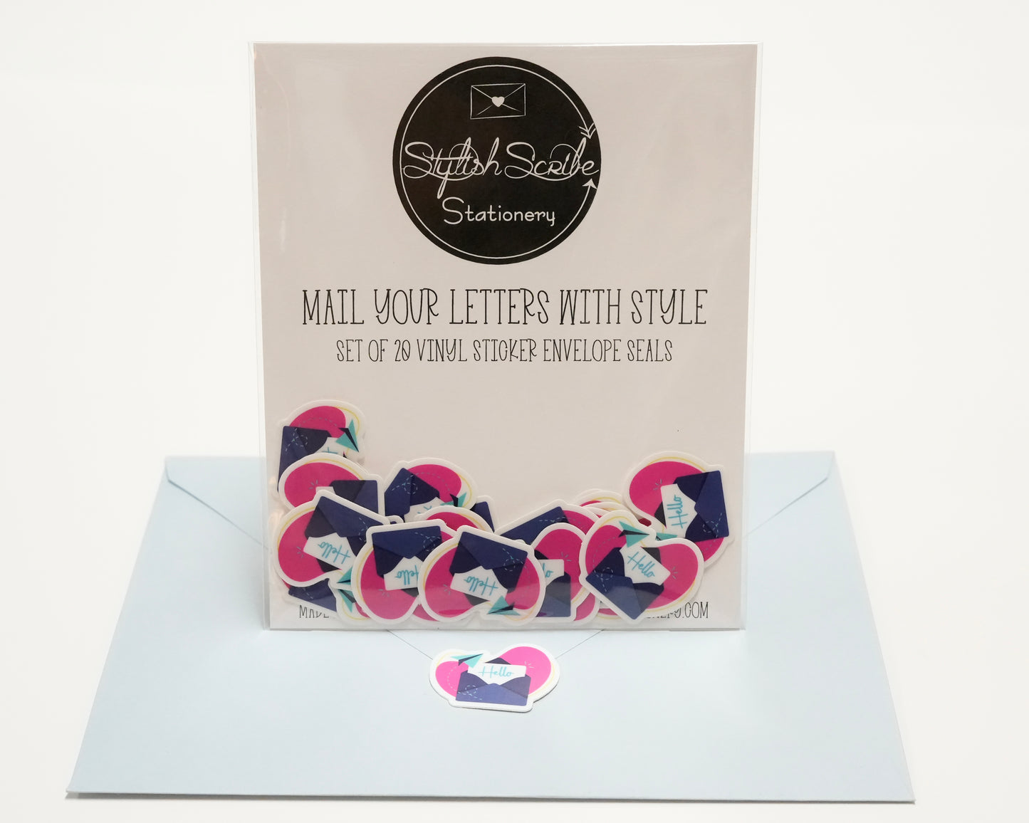 Paper Airplane Envelope Seals