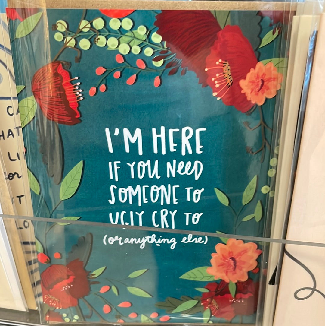 Ugly Cry Card