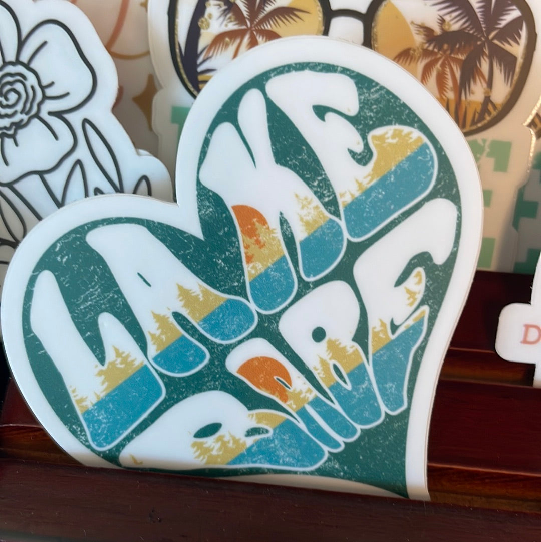 Lake Babe sticker