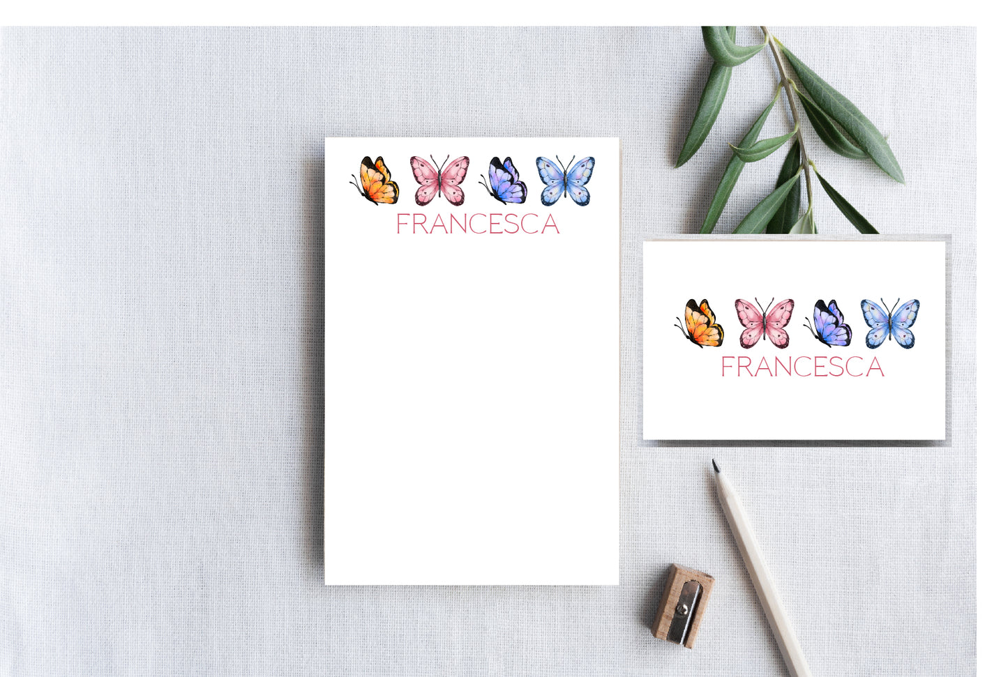 Butterfly Stationery Set
