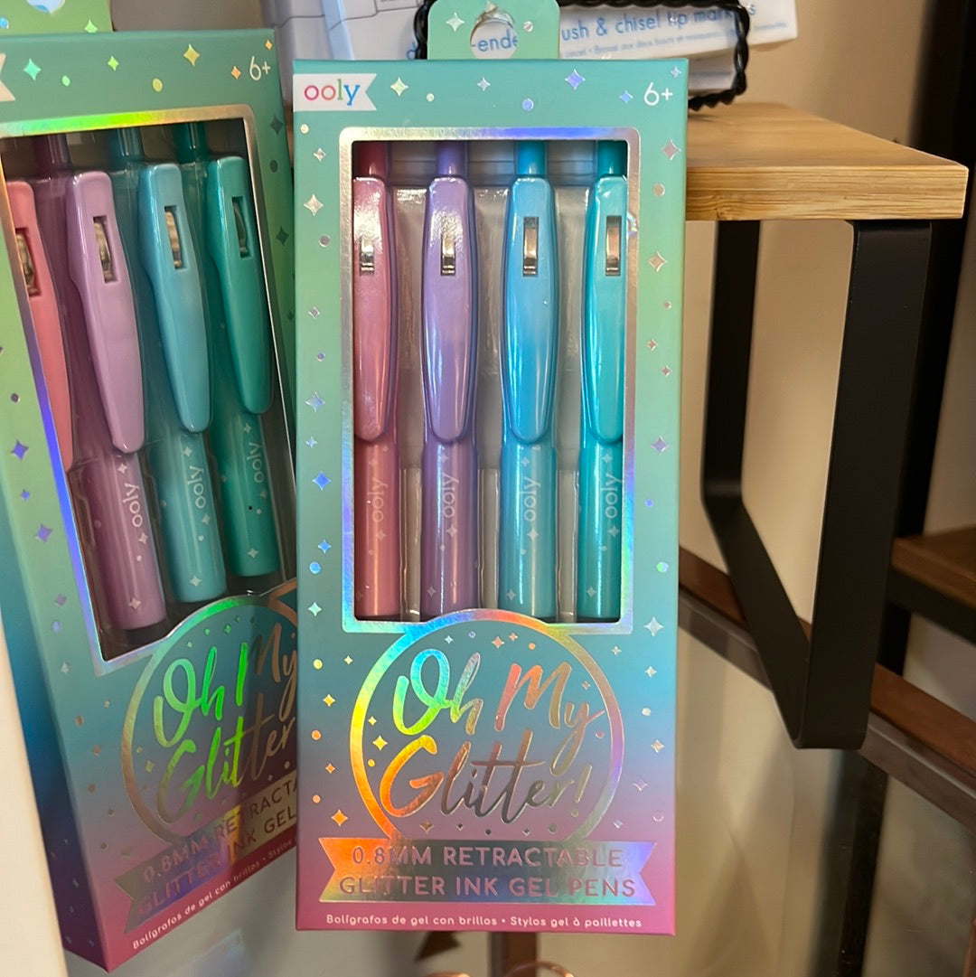 Glitter Gel Pens – Stylish Scribe Stationery