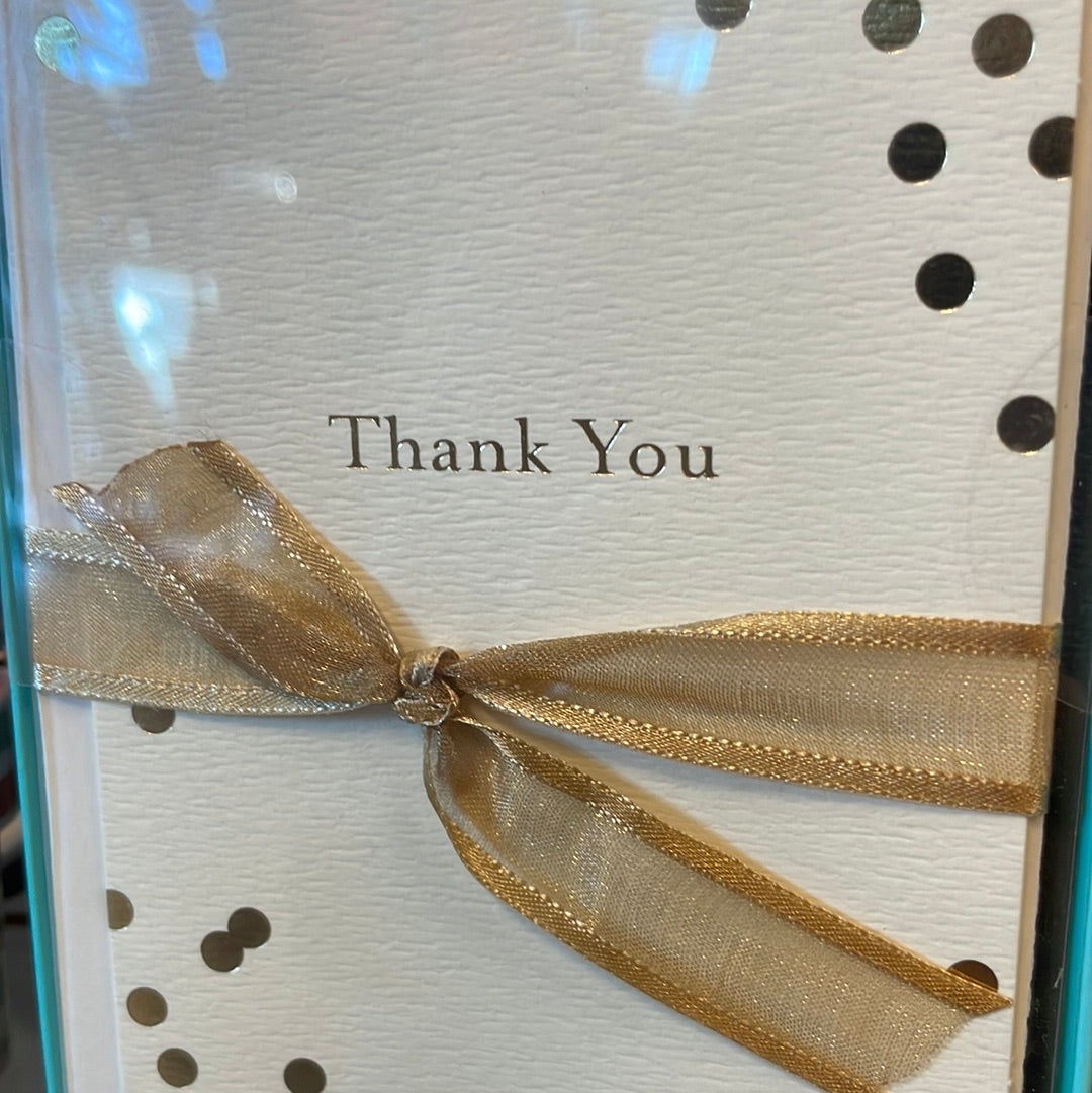 Polka Dot Thank You cards