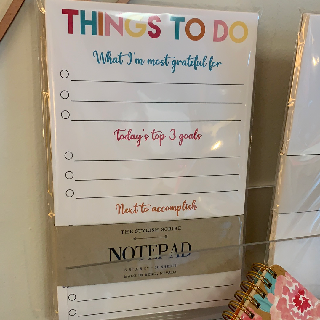 Things to do Notepad