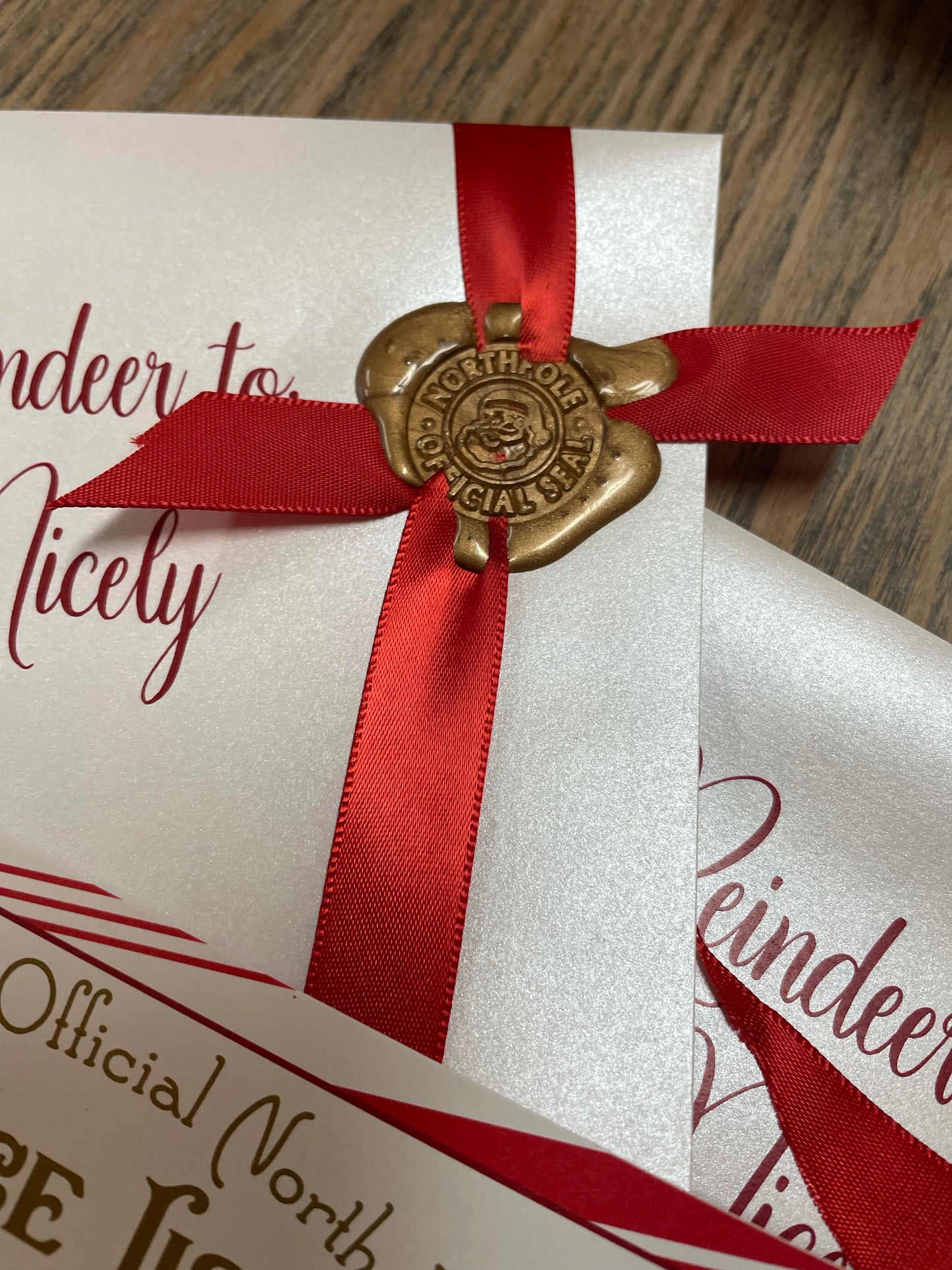 Personalized Santa Nice List Certificate