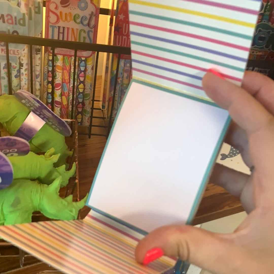 Mini Mermaid pocket notepad