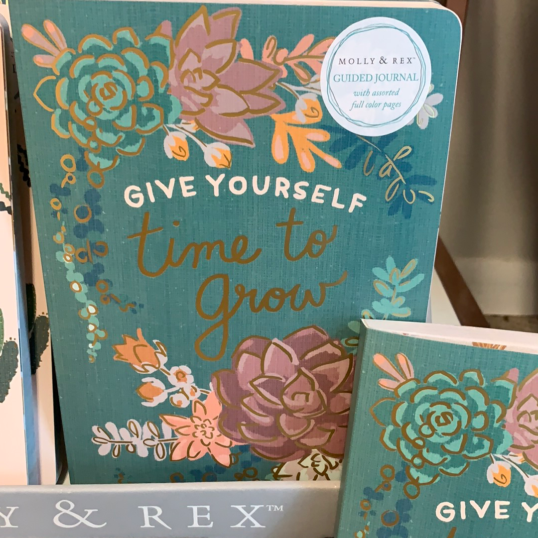 Give Yourself Time to Grow notebook