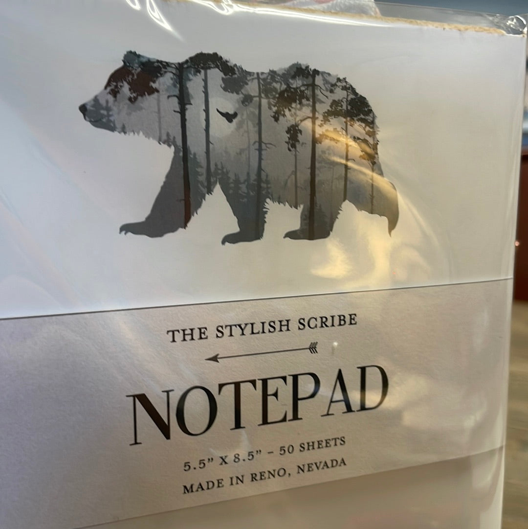Forest Bear Notepad
