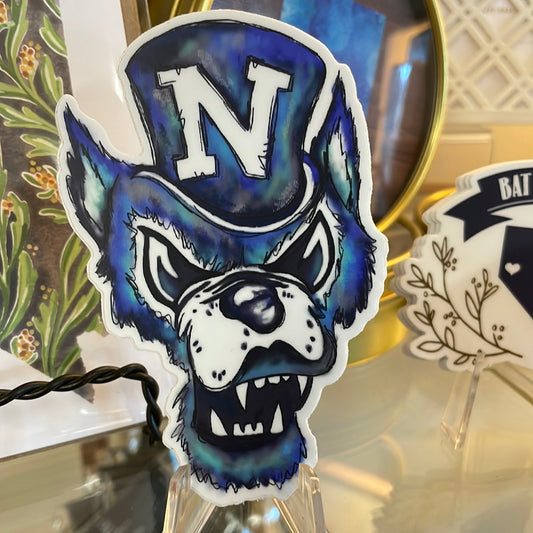 Nevada Wolf Sticker