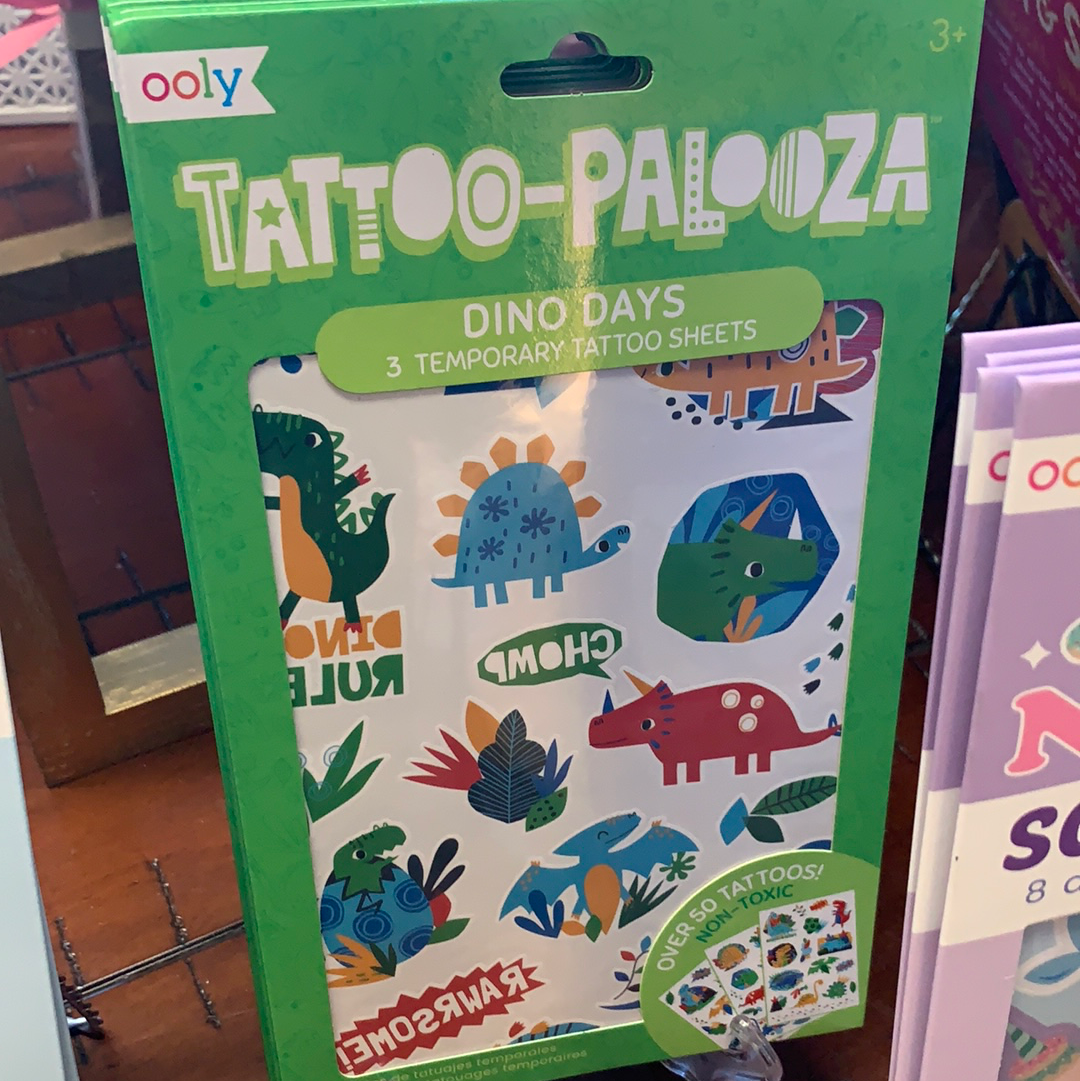 Dinosaur Temporary Tattoos