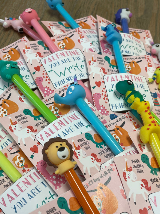 Animal Pen Valentines