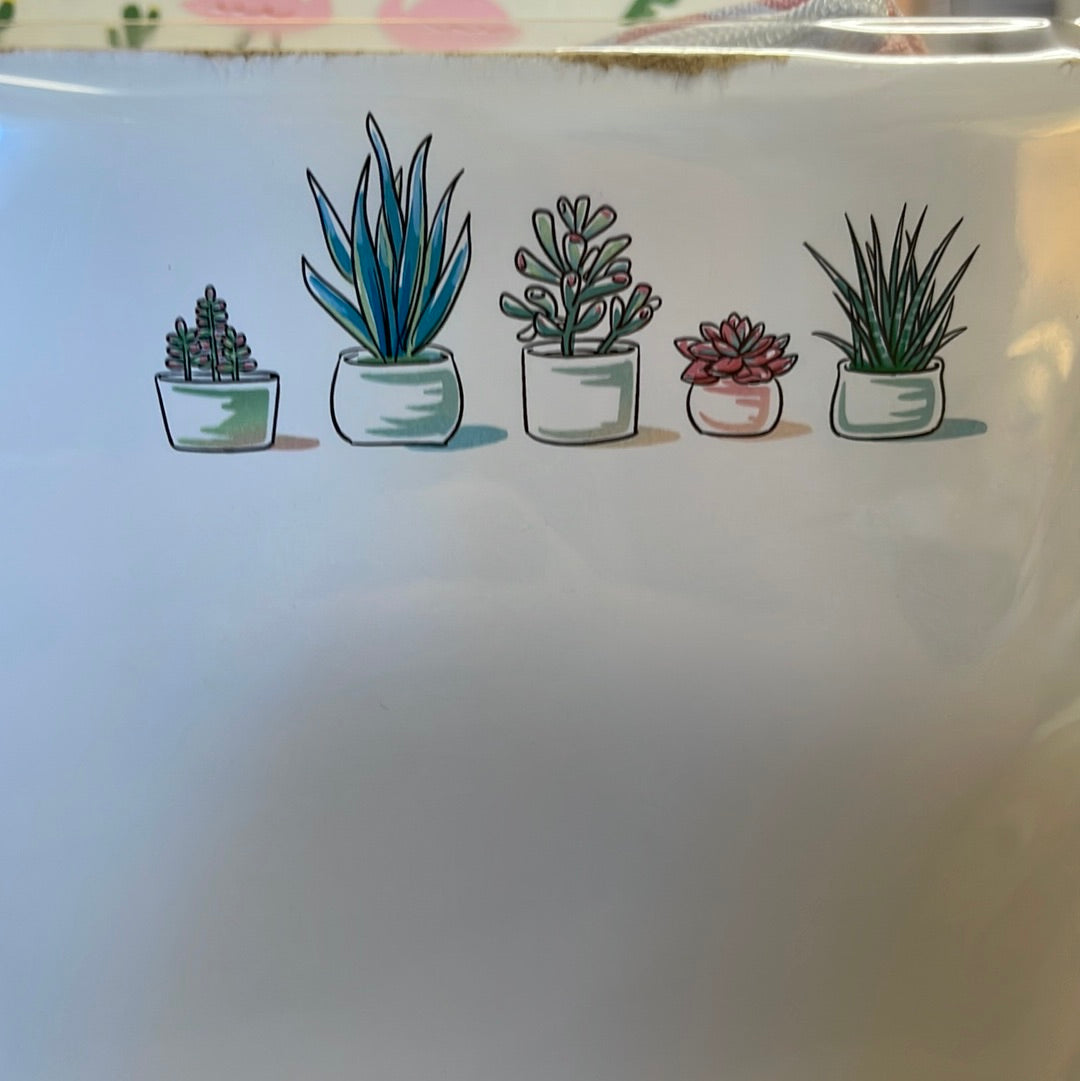 Succulent Notepad