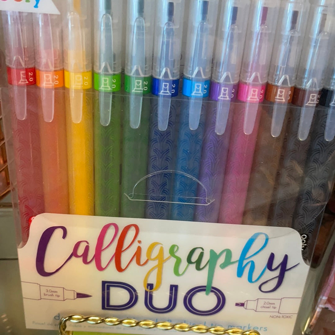 Calligraphy duo pen set