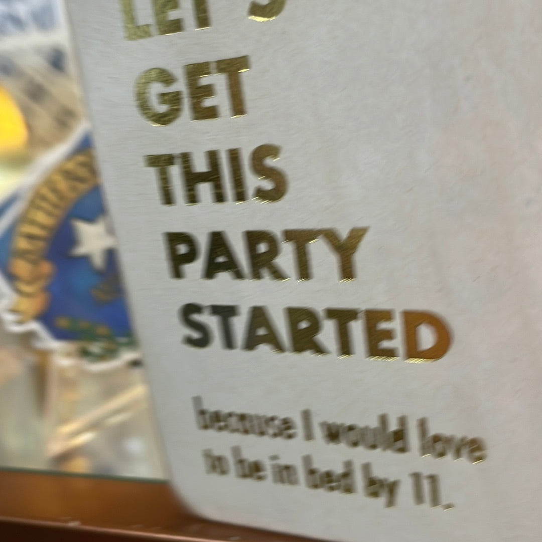 Party Started Coasters