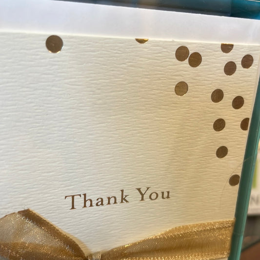 Polka Dot Thank You cards