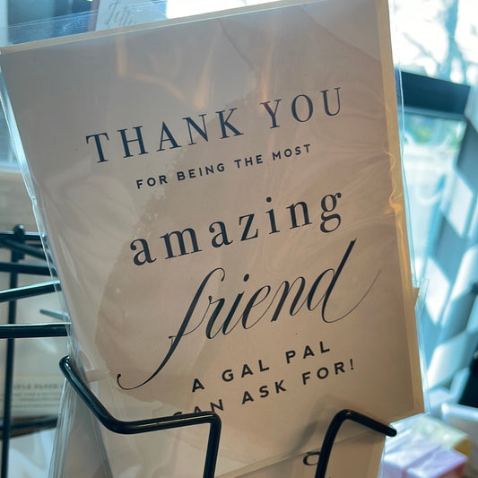 Amazing friend card