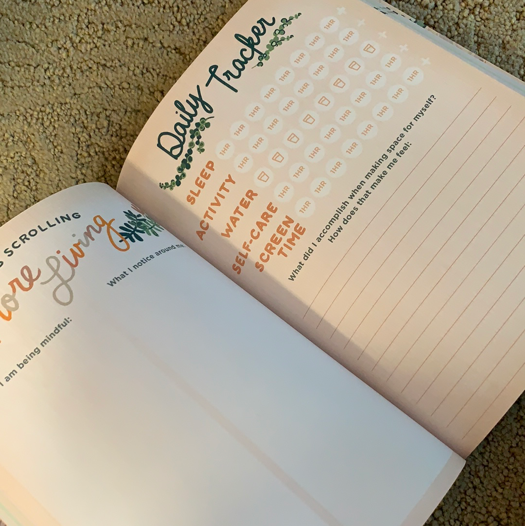 Give Yourself Time to Grow notebook